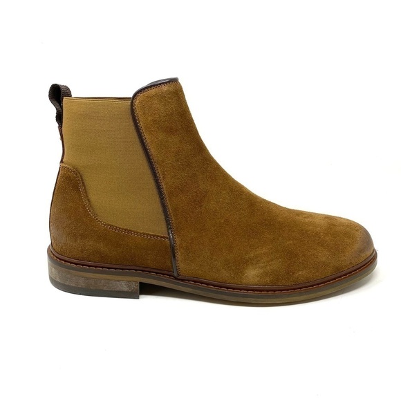 Shoe The Bear Wyatt Suede Chelsea Boots Brown - Picture 1 of 7